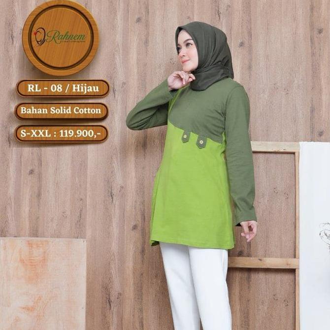 Atasan Kaos Rahnem / RL-08 / Fashion Muslim