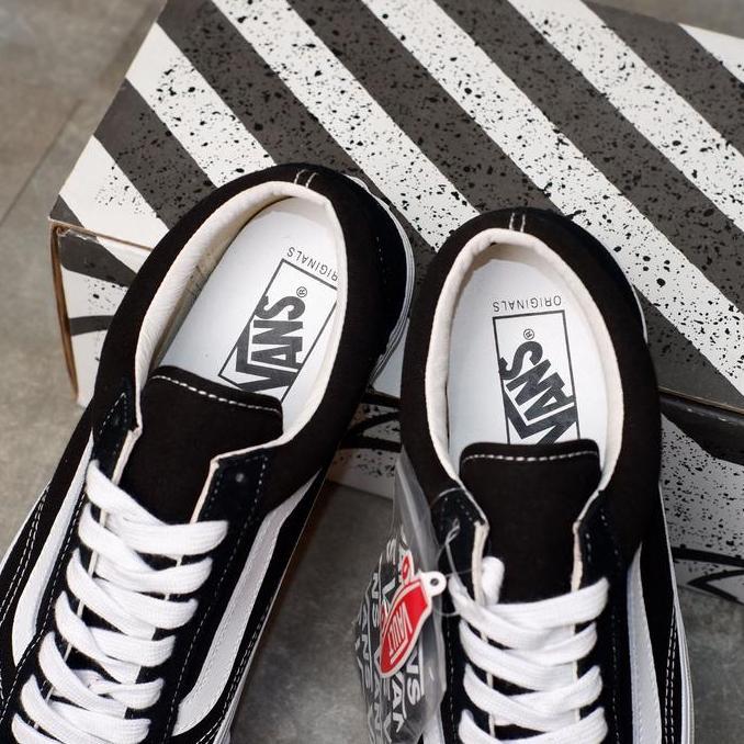 VANS VAULT OG STYLE 36 LX BLACK WHITE