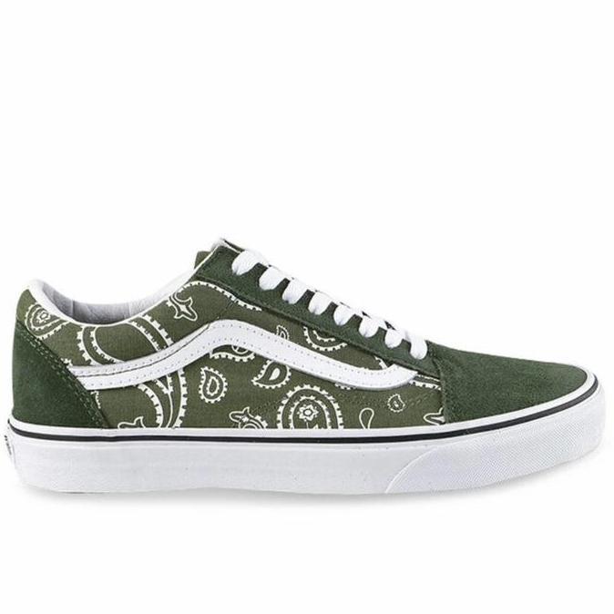 Vans Oldskool Peace Paisley Grape Leaf True White