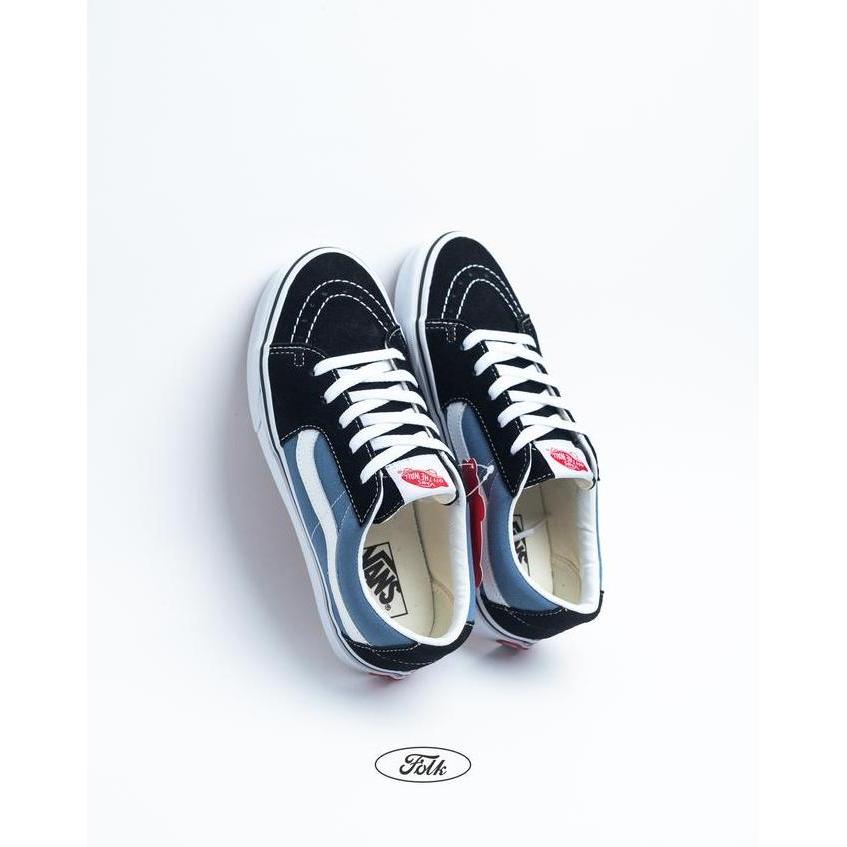 VANS SK8 LOW - NAVY/WHITE