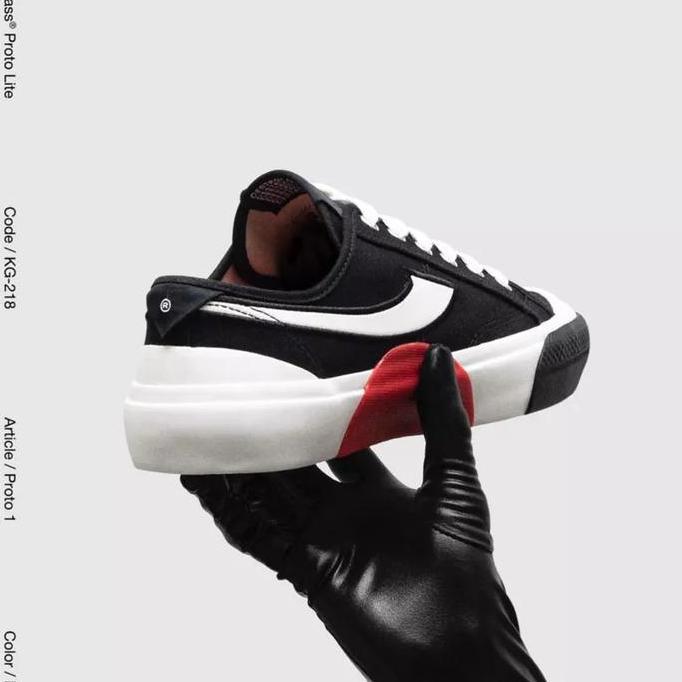 Sepatu Compass Proto Lite Black Sneakers Pria Wanita Orinal