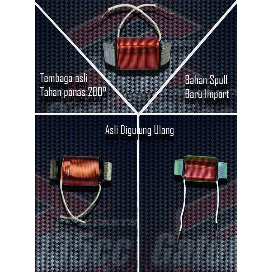 Spul Lampu Honda Win Fullwave Dc Khusus Pengisian 12V Pnp Win Prima Rc