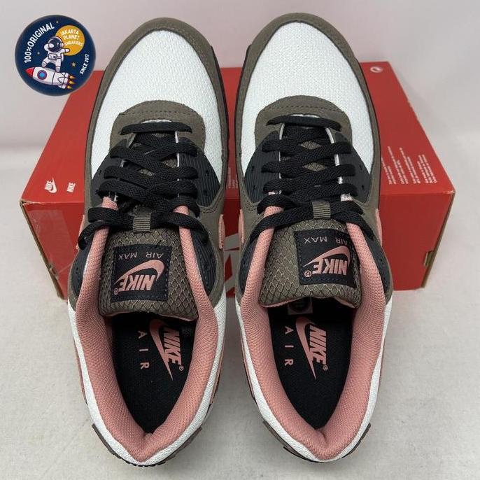 Nike Air Max 90 "Summit White/Ironestone/Black/Red Stardust" Orinal BNIB