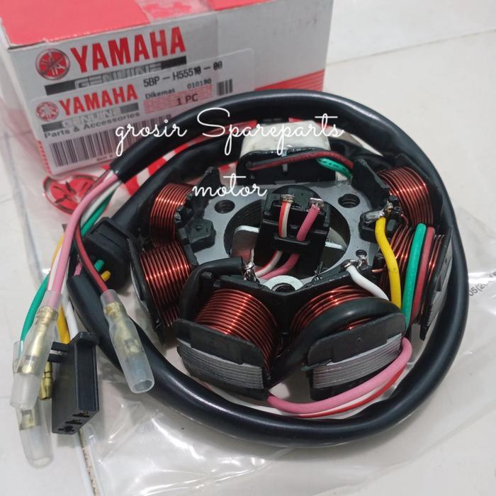 Spull Assy Stator Comp Pulser Yamaha Scorpio Z 5Bp Original Dan Terpercaya