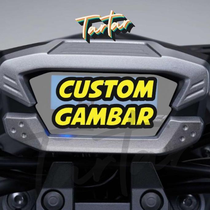 FREE ONGKIR STICKER STIKER SPIDO / SPEEDOMETER TRANSPARANT ANIME NEW BEAT STREET