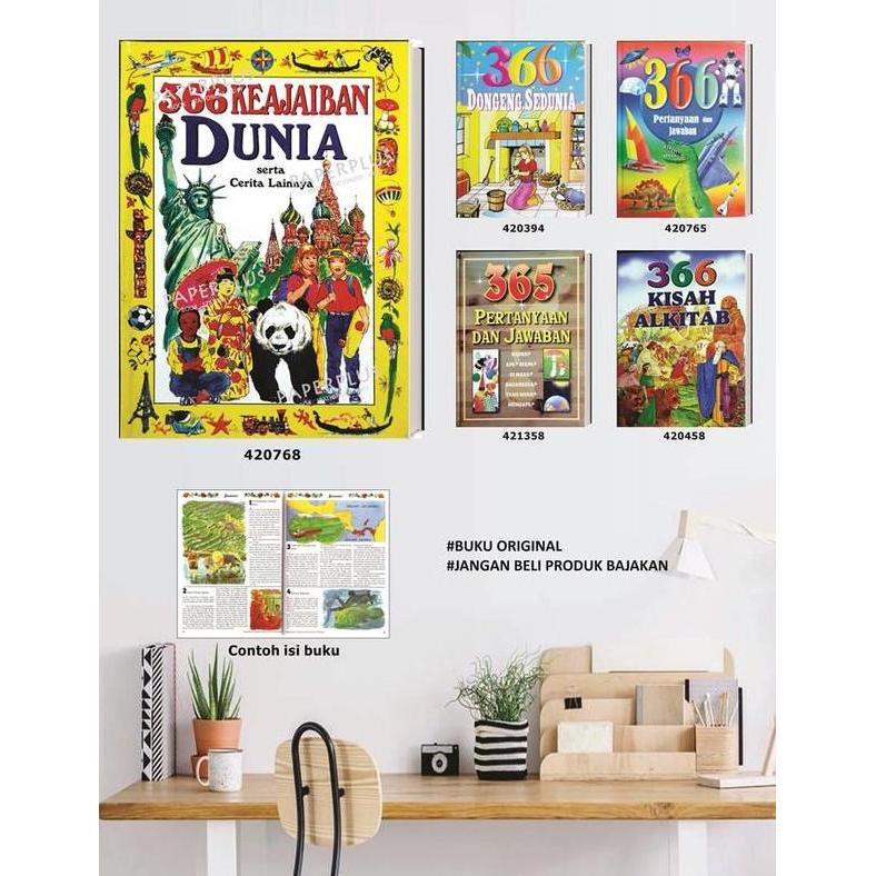 Buku Cerita Anak / 366 Keajaiban Dunia Serta Cerita Lain