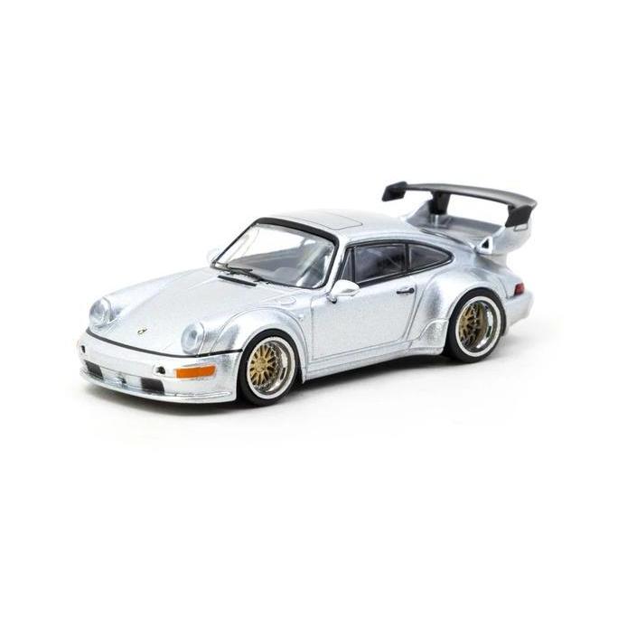 TARMAC WORKS Hobby64 RWB Porsche 964 silver