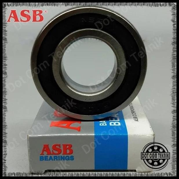 TERMURAH BEARING 6203 2RS - 5/8 (15,875MM) ASB / LAHER 6203 2RS - 5/8 ASB 