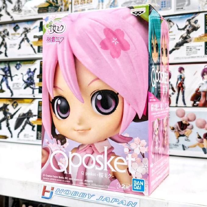 Qposket Hatsune Miku Figure - Sakura Miku Bandai Banpresto Figure