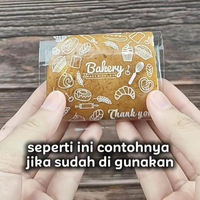 Plastik OPP Bakery / Plastik Lembaran / Plastik Risol Lumpia Jajanan Pasar