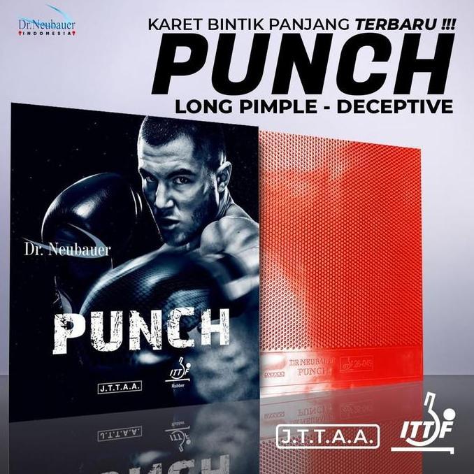 KARET TENIS MEJA BINTIK DR NEUBAUER PUNCH