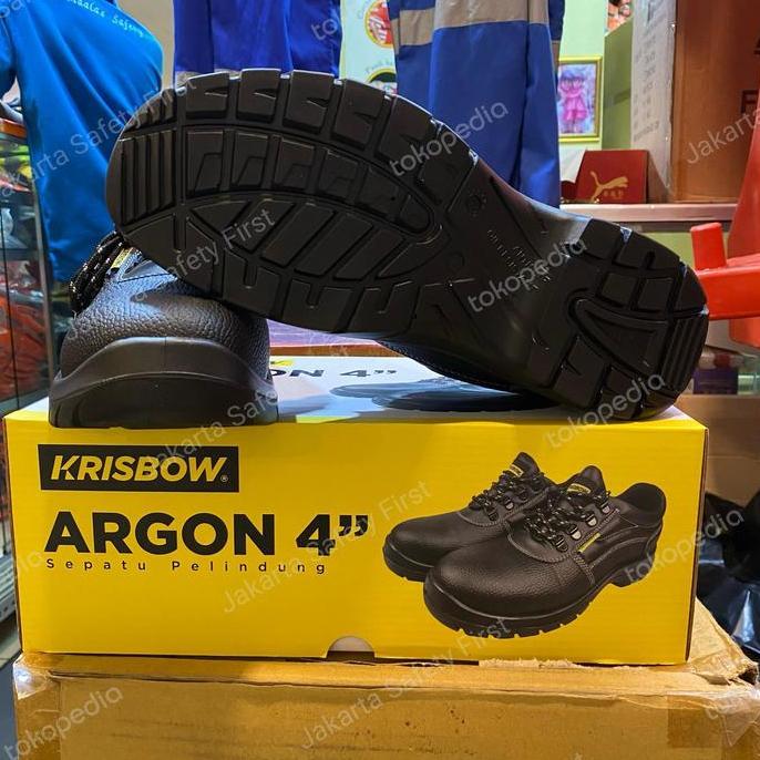 Sepatu Safety / Sepatu Safety Krisbow Argon 4 inch murah