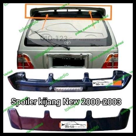 BEST DEAL SPOILER BELAKANG MOBIL KIJANG KAPSUL / KIJANG NEW BAHAN PLASTIK ABS MEREK KJS 
