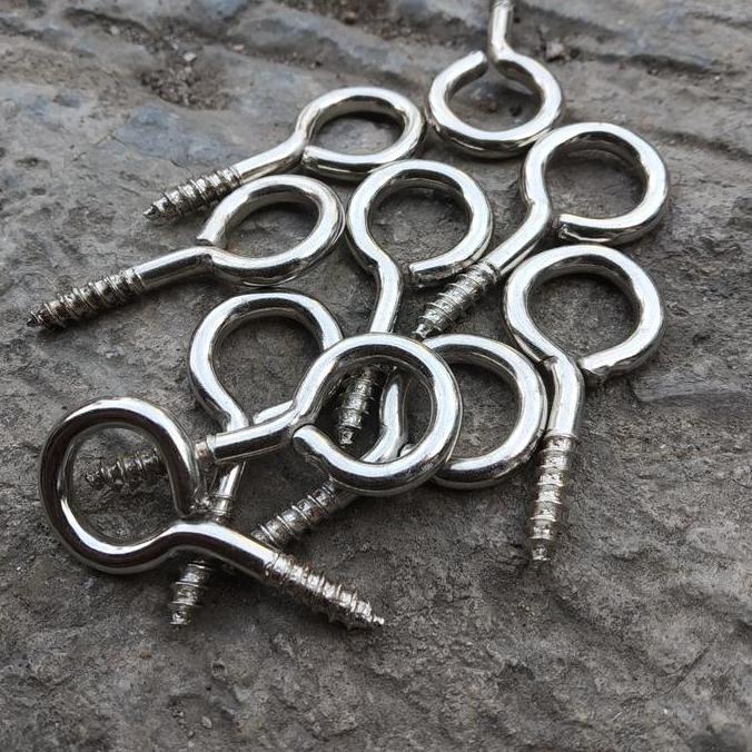 Gantungan Burung Tutup No 8 Skrup Gantung Bulat 3.5 cm 10 Pics Depok