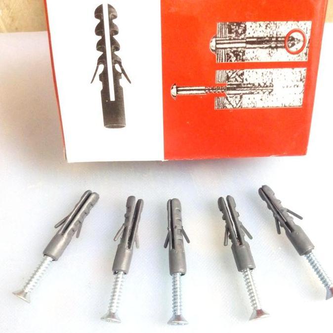 Fisher S6+Sekrup/Fisher S6+Sekrup FAB 6x1 1/4 (3cm) isi 100 Pcs