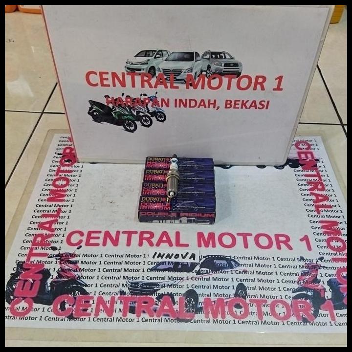 GRATIS ONGKIR BUSI DOUBLE IRIDIUM INNOVA BENSIN FORTUNER - HILUX MEREK DURATION RACING 