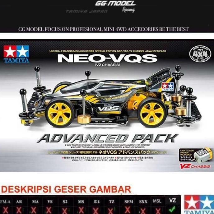 TAMIYA 95598 NEO VQS ADVANCED PACK