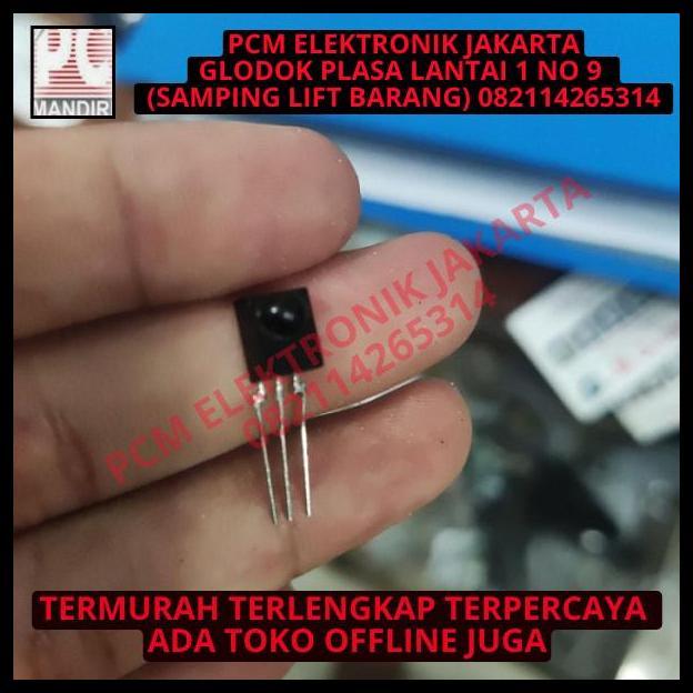 TERBARU SENSOR REMOT REMOTE TV AC TAPE COMPO MOBIL HITAM TSOP1838 TSOP 1838