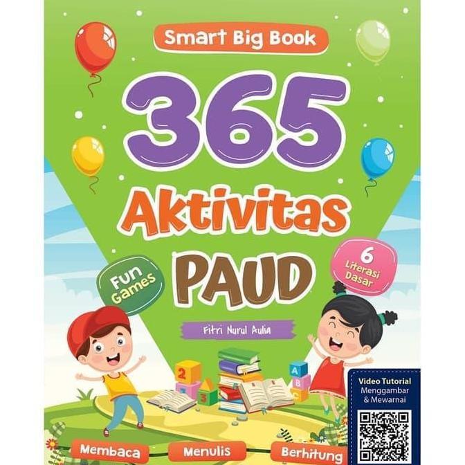 Smartbigbook 365Aktivitas Paud Membaca Menulis Berhitung Cikal Aksara