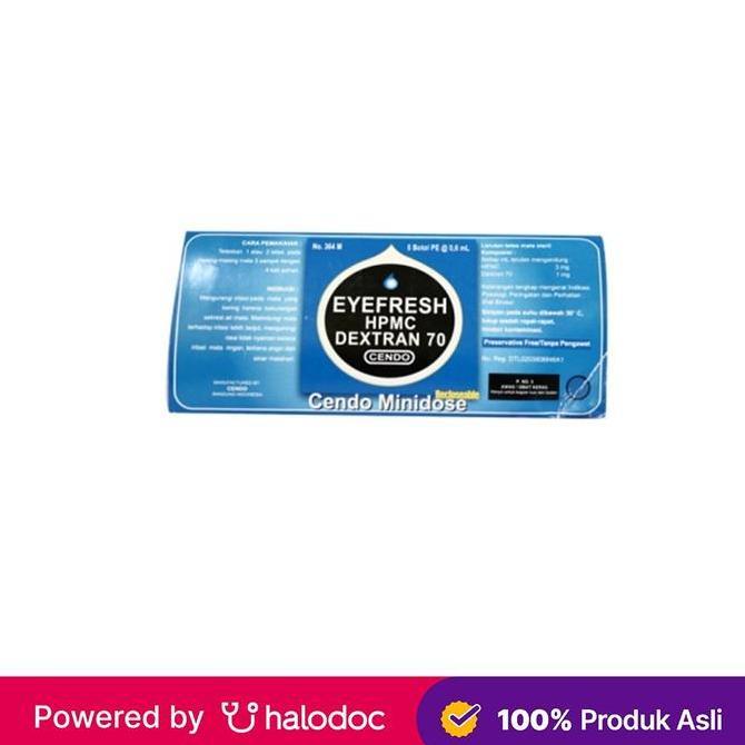 Cendo Eyefresh Minidose 0.6 ml - Obat Mata - Halodoc