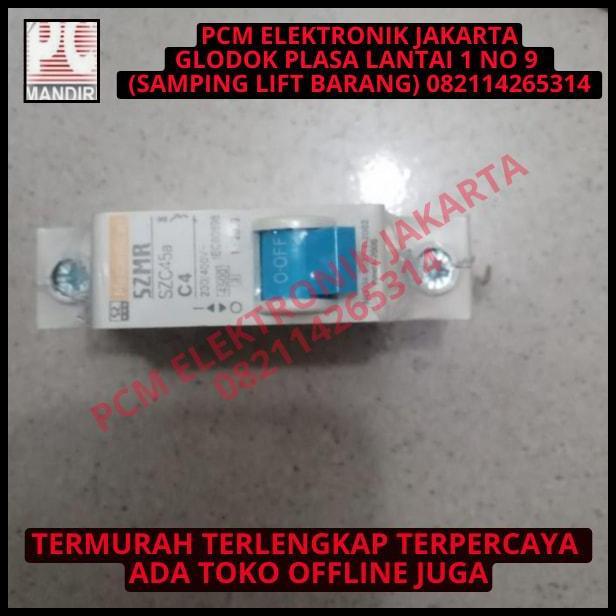 TERBARU MCB NCB SNI SZMR 4A 4AMPERE 4 AMPERE C4 BAGUS 