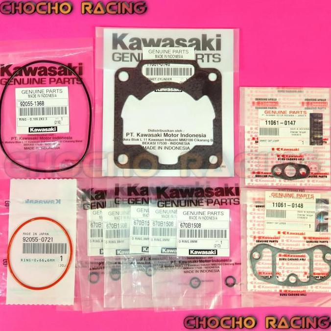 GASKET PAKING TOP SET BLOK 1827 KIS NINJA 150 R LAMA LAWAS ORIGINAL