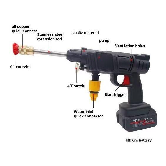 TERLARIS COD Mesin Semprotan Air Cuci Motor Mobil 1 Set Lengkap Alat Steam Jet Cleaner High Pressure