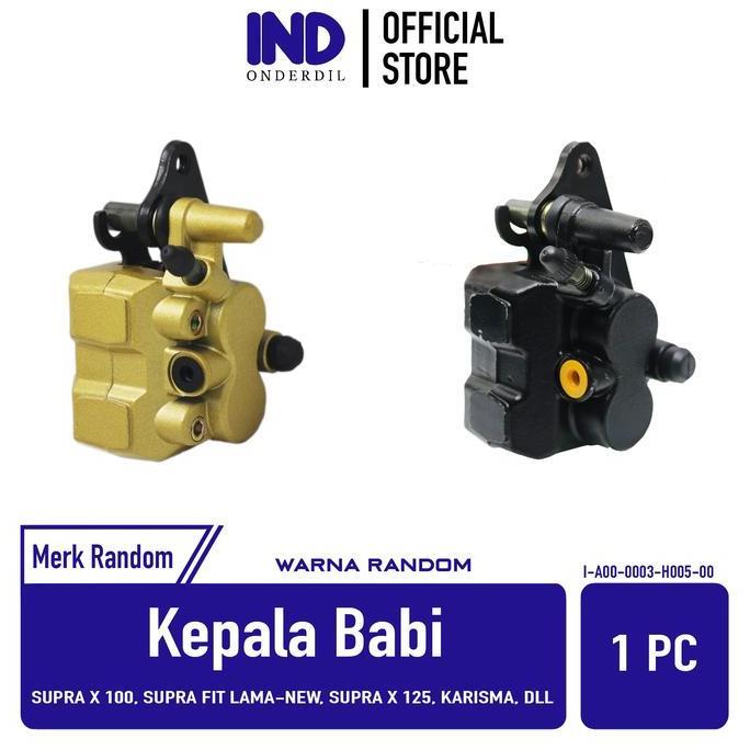 Kepala-Pala Babi Kaliper Cakram Supra X 100-Fit New-Lama-X 125