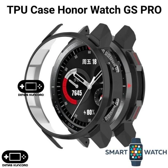 Wrble- Tpu Case Honor Watch Gs Pro Silicone Silicon Huawei Casing Bumper