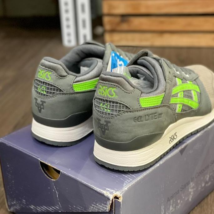 Asics Gel-Lyte 3 III x Ronnie Fieg Super Green + Selvedge Denim