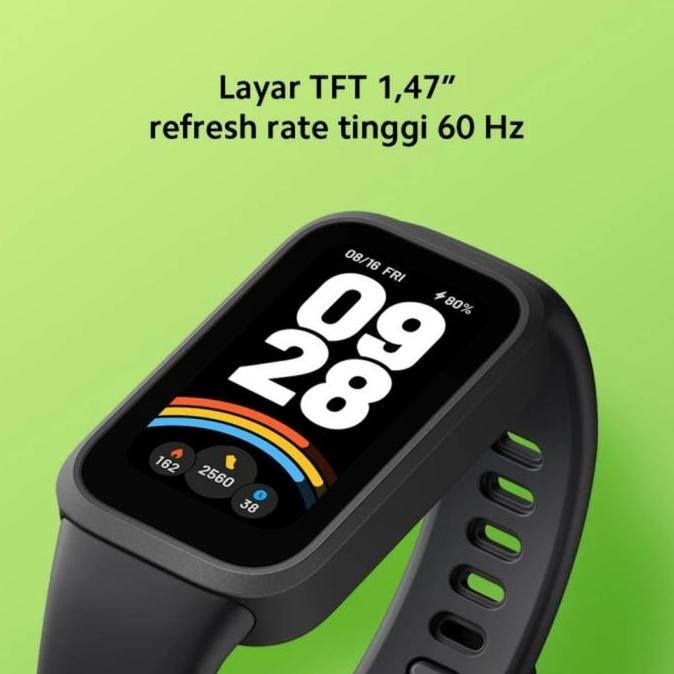 Wrble- Smartwatch Xiaomi Band 9 Active Original Resmi