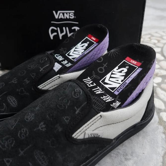 VANS SLIPON PRO BMX X CULT BLACK GREY