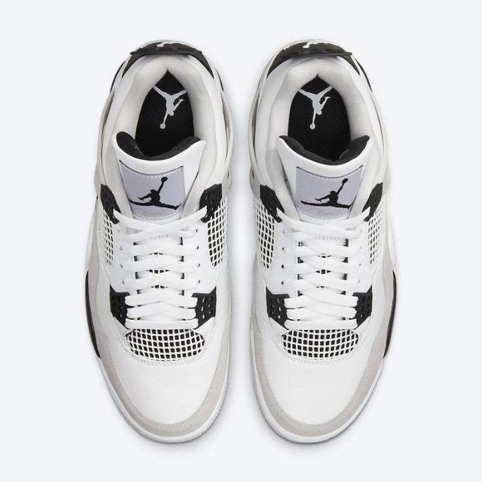 " AIR JORDAN 4 RETRO MILITARY BLACK - US 9.5 / EUR 43 "