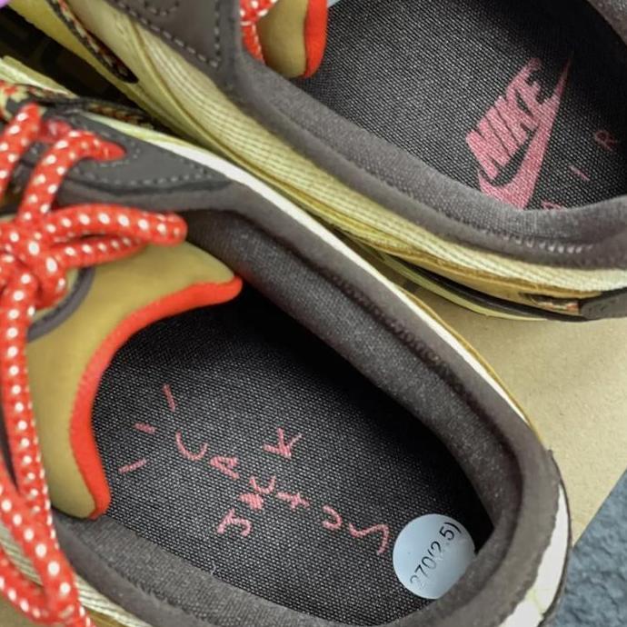 Nike Airmax 1 Air Max Travis Scott Baroque Brown 100% Authentic