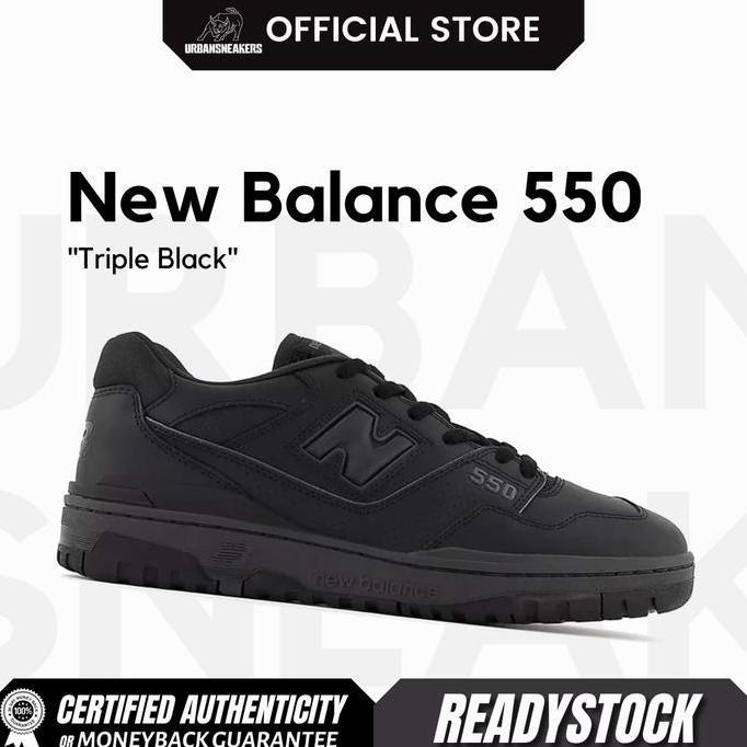 New Balance 550 Triple Black | BB550BBB