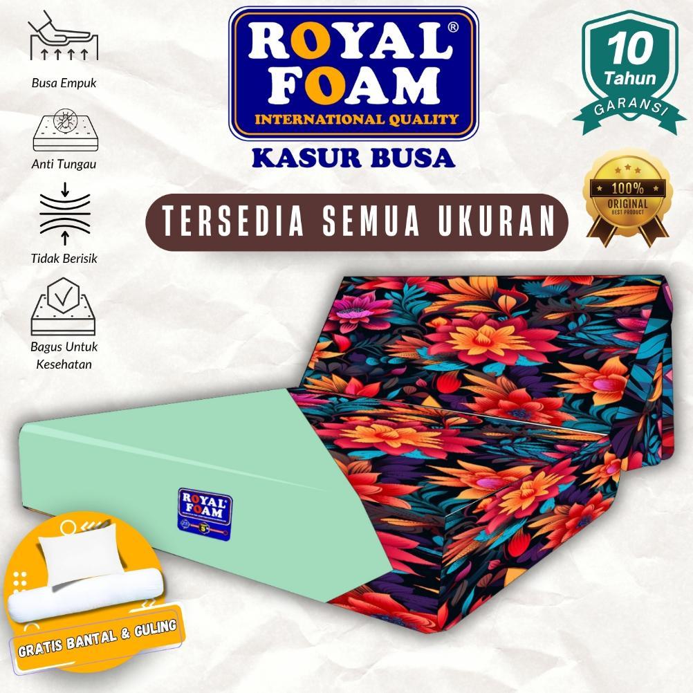 Royal Foam Kasur Busa Lipat 4 D23 Uk 200x200 200x180 200x160 200x145 200x120 200x100 200x90 Dengan S