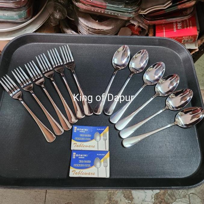 Terpopuler- Sendok Makan Garpu Makan Gemini Dinner Spoon Dinner Fork