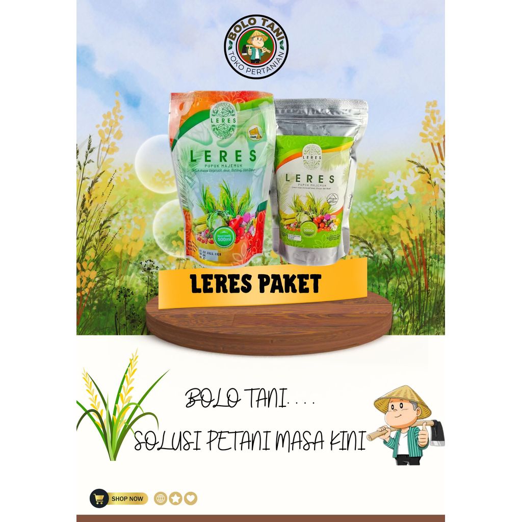 PUPUK LERES PAKET (CAIR DAN POWDER)