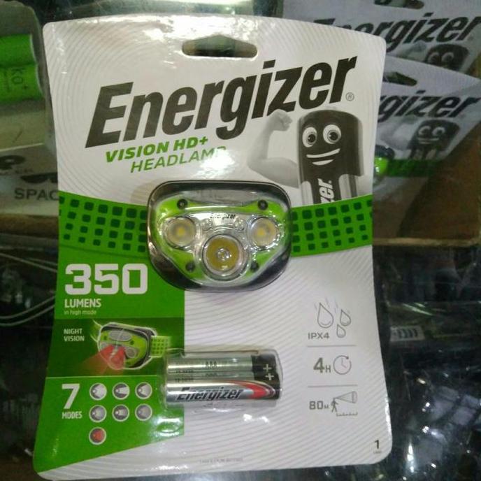 Senter kepala Headlight Energizer 5 LED