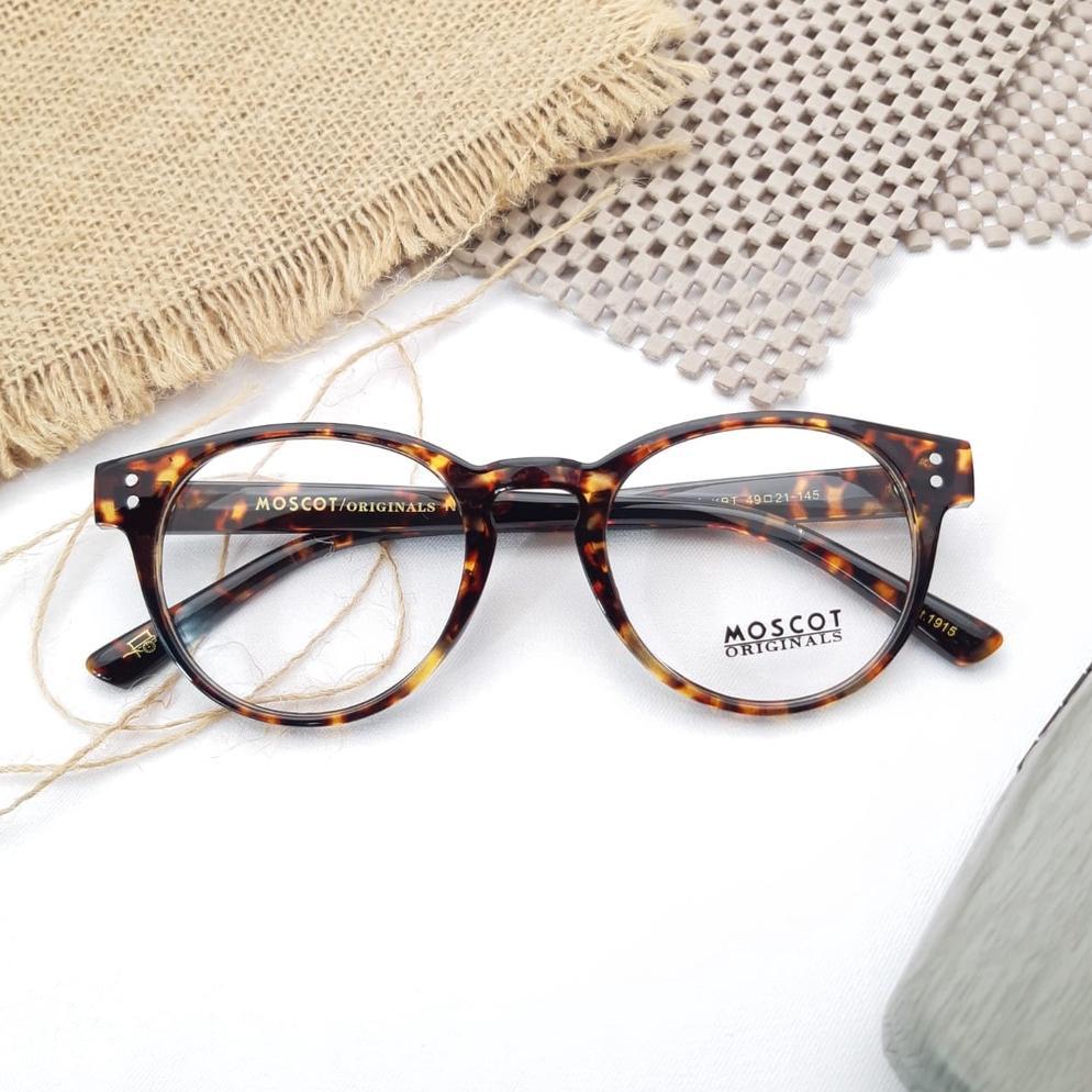 kacamata/frame MOSCOT GOLOA size 49 21 145 paket lensa radiasi photocromig mines silinder plus | Kac