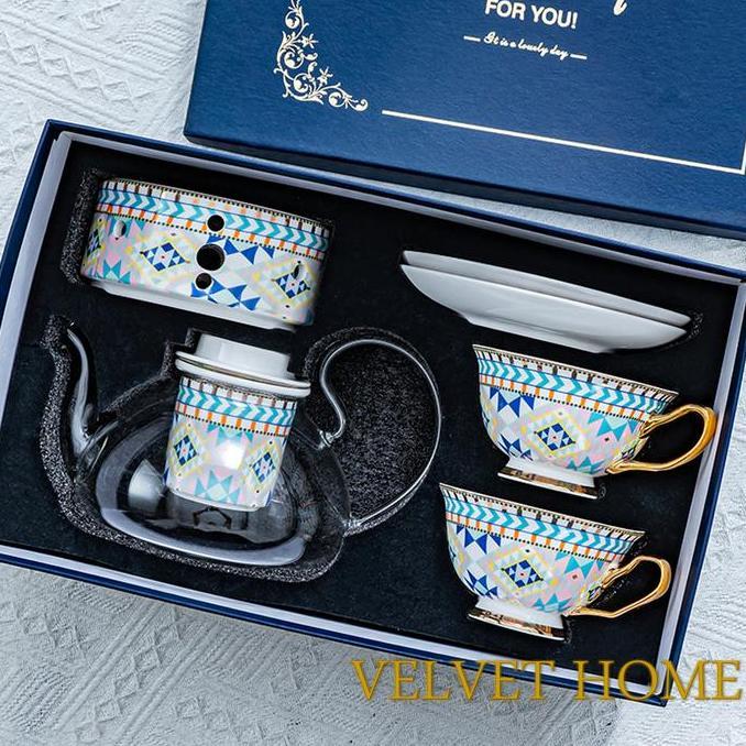 Hampers tea set lebaran idul fitri natal ramadhan imlek tahun baru eid mubarak ramadhan 1 teapot tek
