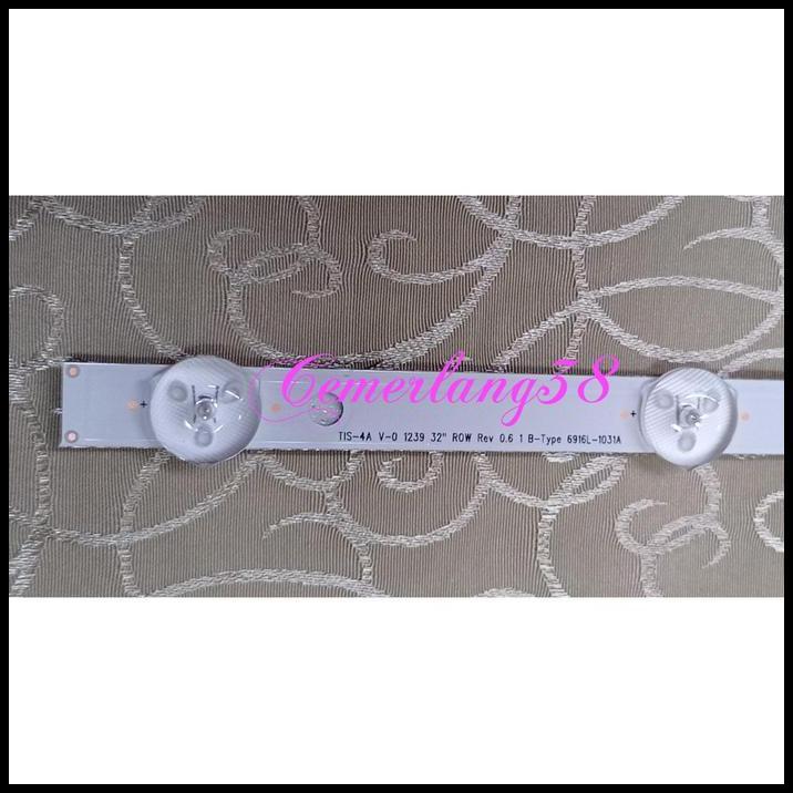 DISKON BACKLIGHT TV LED 9 KANCING 3V LAMPU LED BACKLIGHT TV 3V 9 MATA 3 VOLT 