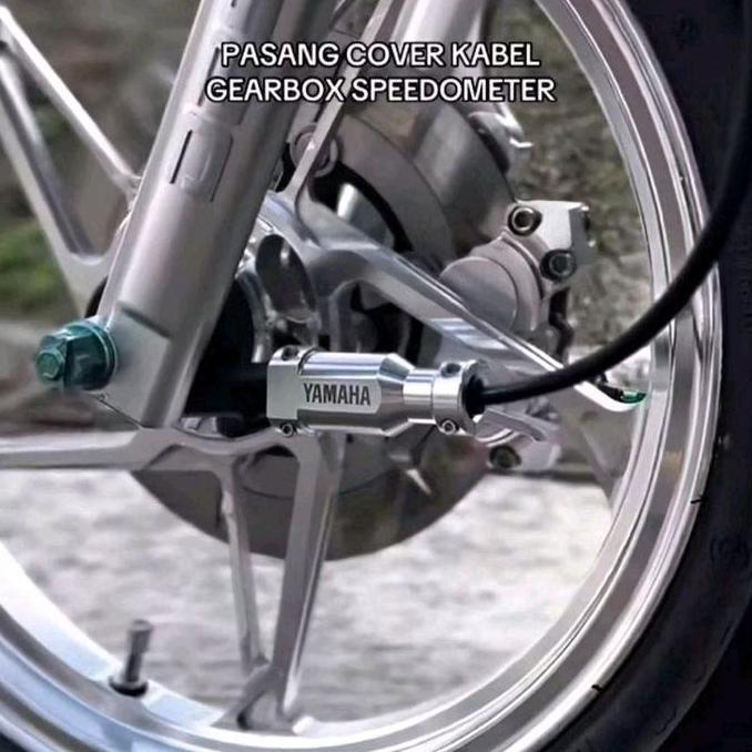 COVER KABEL SPEEDOMETER ALMUNIUM CNC COVER KABEL GEARBOX  MIO SOUL NOUVO FINO MIO J MIO SERIES ALL M