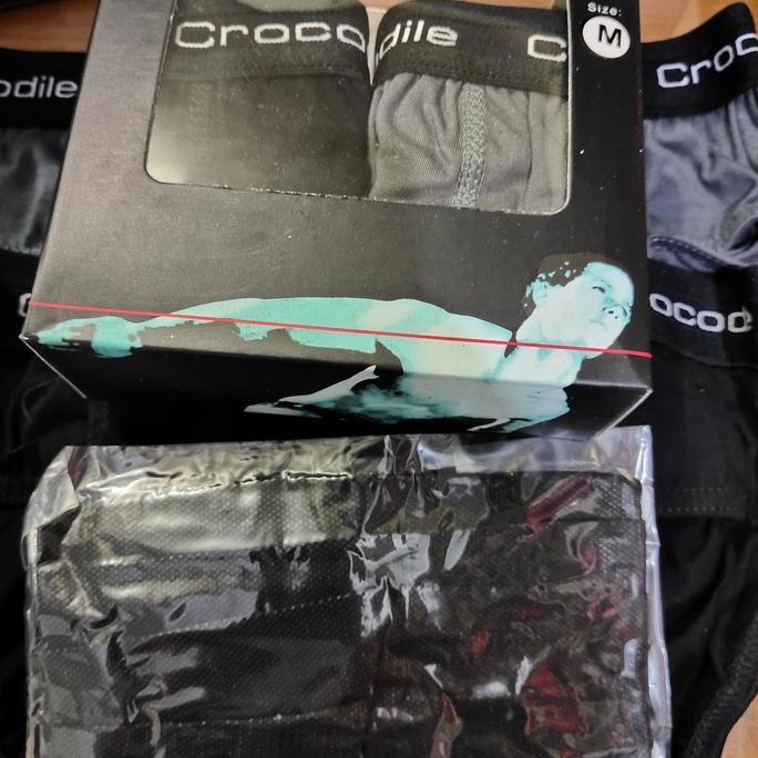Cod,Bisabanget- Celana Dalam Crocodile 264 + 1 Masker Bagus / Cd Crocodile Pria 264