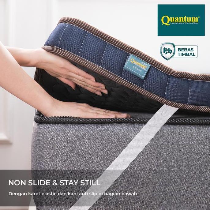 Blokx- Topper Kasur Quantum Latex 8Cm | Natural Latex | Kasur Ergonomis
