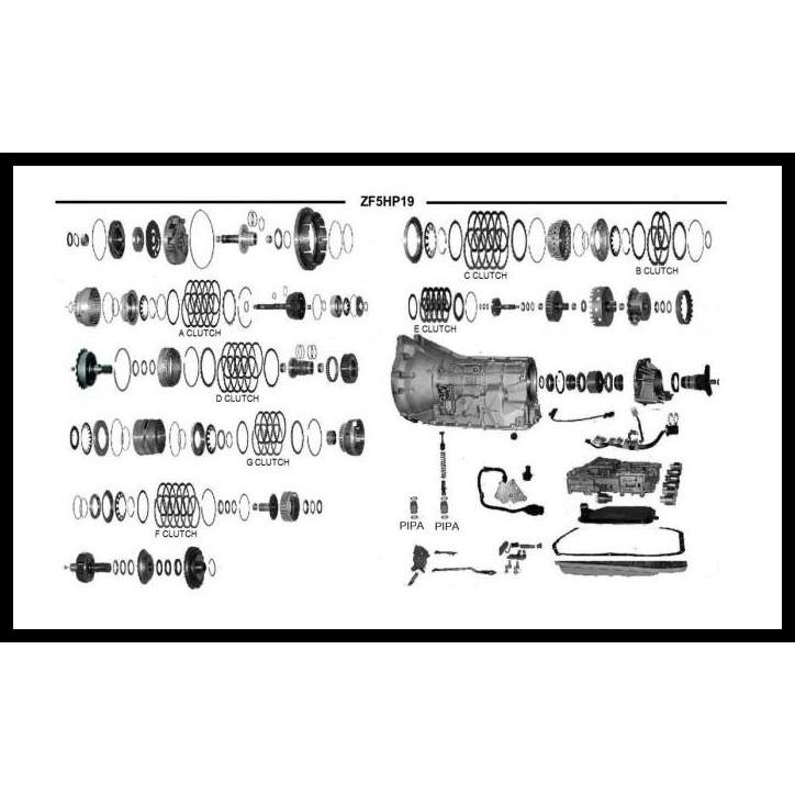 TERLARIS 5HP19 ZF MATIC TRANSMISI PUMP FEED PIPA 1060310045