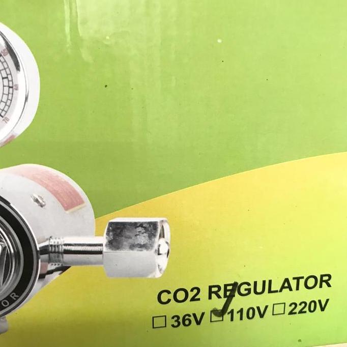 Weldeflow- Regulator Las Co2 Heater Regulator Co 36V 110V 220V Volt Blackbull