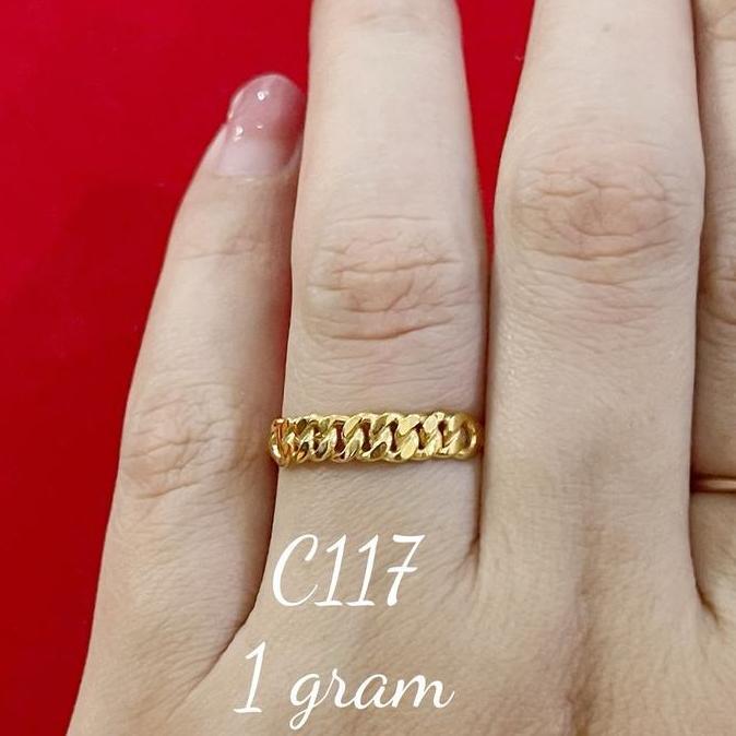 Yxcx- Cincin Rantai Tambang Model Rantai