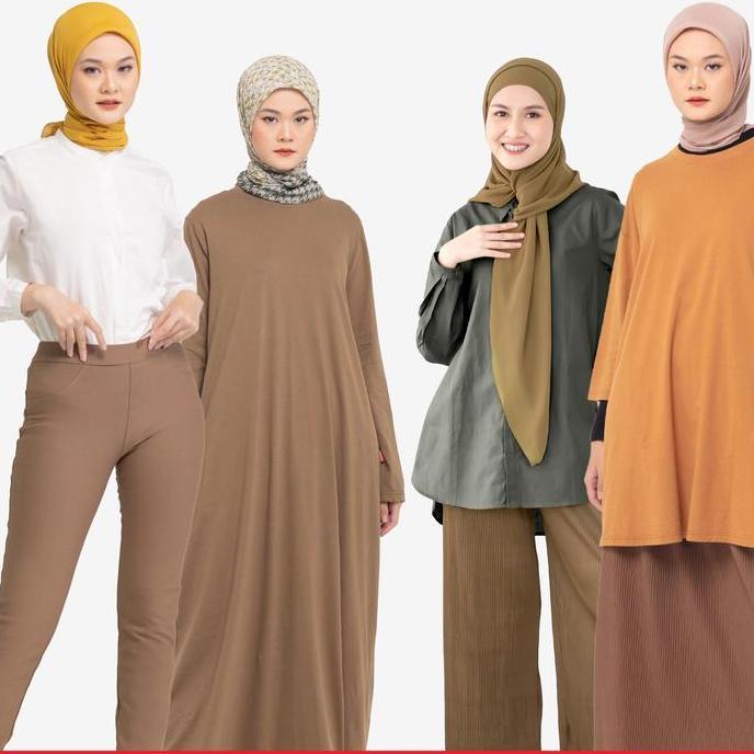 [BUSANA KHUSUS] DAUKY TUNIK DRESS PANTS SCARF (TERBAIK) (TERBARU) (TERMURAH)