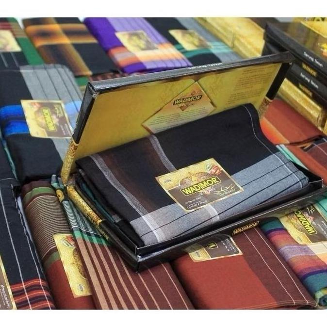 BEST SELLER WADIMOR SARUNG TENUN WADIMOR KOMBINASI TERMURAH DAN TERLARIS 2026 LEBARAN TEBAL KOTAK PU